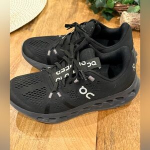 On Running Black Athletic Sneakers